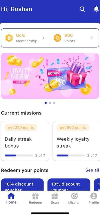 Consumer Loyalty App screenshot 2